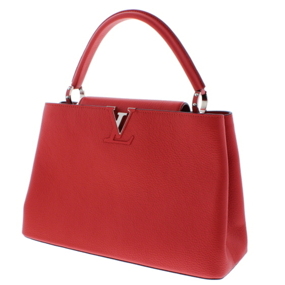 Louis Vuitton Capucines MM Coquelicot Red Handbag - Picture 4 of 8